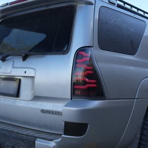 AlphaREX - 690080 | AlphaRex LUXX-Series LED Tail Lights Black-Red for Toyota 4Runner (2003-2009) - Image 6