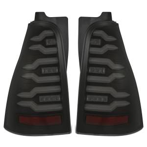 690070 | AlphaRex LUXX-Series LED Tail Lights Alpha-Black for Toyota 4Runner (2003-2009)