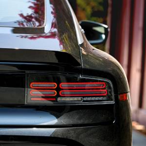 AlphaREX - 691012 | AlphaRex NOVA-Series Prismatic LED Tail Lights Black for Nissan Z Quad-Loop Style - Image 7
