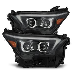 880335 | AlphaRex LUXX-Series LED Projector Headlights Black for Toyota Tacoma/4Runner OG-Style