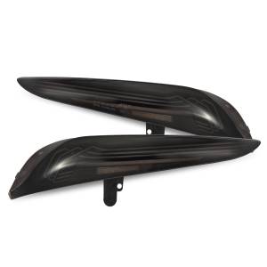 609020 | AlphaRex LUXX-Series LED Tail Lights - Alpha Black for Toyota Supra CSL Laser Style