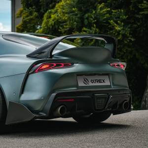 AlphaREX - 609021 | AlphaRex LUXX-Series LED Tail Lights - Alpha Black for Toyota Supra FT-1 Style - Image 4