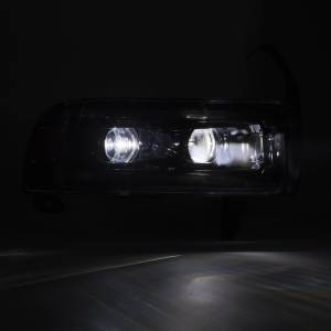 AlphaREX - 880353 | AlphaRex LUXX-Series LED Headlights Black for Dodge Ram 1500 (1994-2001)/2500/3500 (1994-2002) - Image 2