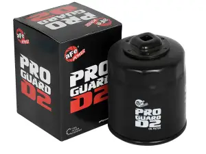 44-LF014-MB | AFE Power PROGUARD Oil Filter (4 Pack) For Audi, Chrysler, Dodge, Ford, GMC, Geo, Jaguar, Jeep, Land Rover, Lexus, Lincoln, Mazda, Mercury, Plymouth, Pontiac, Saab, Saturn, Suzuki, Toyota, Volkswagen And Yugo