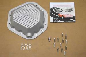 PML Covers - 9369-1-AC | PML Cover GM 10.5 Patterned Fins Differential Cover For GM 3/4 Ton And 1 Ton Trucks or Vans | Natural As-Cast Finish, 3/8 Stock Bolt Size - Image 2