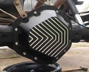 PML Covers - 9369-2-B | PML Cover GM 10.5 Patterned Fins Differential Cover For GM 3/4 Ton And 1 Ton Trucks or Vans | Black Powder Coated Finish, 8mm Stock Bolt Size - Image 4