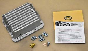 PML Covers - 10453-2-B | PML Cover Ford C4 Deep, Pan Fill With Fitting Transmission Pan For Ford Mustang, Bronco, Pinto And Maverick | Black Powder Coat Finish - Image 4