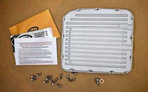 PML Covers - 7873-AC | PML Cover GM TH425 Stock Capacity Transaxle Transmission Pan For Oldsmobile Toronado / Cadillac Eldorado / GMC Motorhomes | Natural As-Cast Finish - Image 4