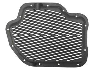 9591-B | PML Cover GM Turbo 400 Stock Capacity Transmission Pan For Chevrolet, GMC, Jaguar, Jeep & Ferrari | Black Powder Coat Finish