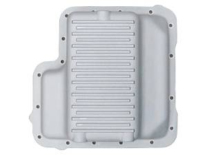 9592-AC | PML Cover C6 Deep Transmission Pan For Ford Bronco, F-150, F-250 & F-350 SRW | Natural As-Cast Finish