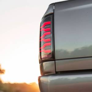 AlphaREX - 641030 | AlphaRex LUXX-Series LED Tail Lights For Dodge Ram 1500 (2002-2006) / 2500/3500 (2003-2006) | Black Red - Image 3