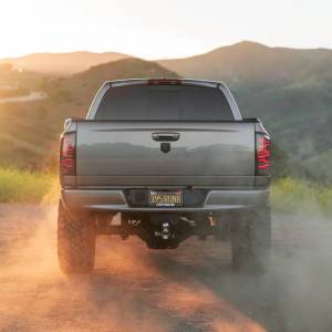 AlphaREX - 641030 | AlphaRex LUXX-Series LED Tail Lights For Dodge Ram 1500 (2002-2006) / 2500/3500 (2003-2006) | Black Red - Image 2