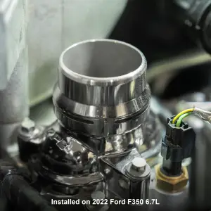Pacific Performance Engineering - 319000100 | PPE Performance Ford 6.7L Power Stroke Thermostat Cover | Raw Finish - Image 3