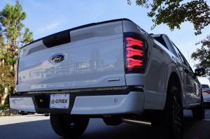 AlphaREX - 653030 | AlphaRex LUXX-Series LED Tail Lights For Ford F-150 (2021-2023) | Black-Red - Image 6