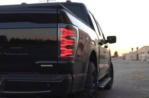 AlphaREX - 653030 | AlphaRex LUXX-Series LED Tail Lights For Ford F-150 (2021-2023) | Black-Red - Image 2