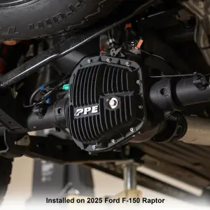 Pacific Performance Engineering - 338051310 | PPE Performance Ford F-150/SUV 9.75 Inch - 12-Bolt Heavy-Duty Cast Aluminum Rear Differential Cover | Brushed Finish - Image 4