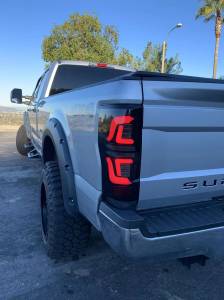AlphaREX - 657020 | AlphaRex PRO-Series LED Tail Lights For 17-19 Ford Super Duty F-250 / F-350 / F-450 / F-550 (2017-2019) | Red Smoke - Image 14