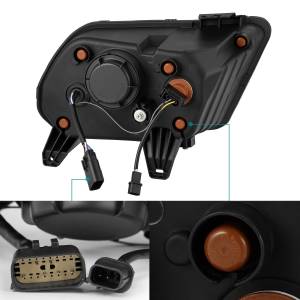 AlphaREX - 880118 | AlphaRex LUXX-Series LED Projector Headlights For Ford Mustang (2010-2012) | Alpha-Black - Image 15