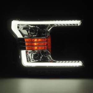 AlphaREX - 880187 | AlphaRex PRO-Series Halogen Projector Headlights For Ford F-150 (2018-2020) | Chrome - Image 4
