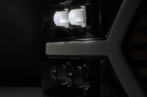 AlphaREX - 880209 | AlphaRex NOVA-Series LED Projector Headlights For Chevrolet Silverado 1500 / 2500 HD / 3500 HD (2007-2013) | Black - Image 4