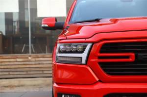 AlphaREX - 880517 | AlphaRex NOVA-Series LED Projector Headlights Ram 1500 (2019-2024) | Chrome - Image 9