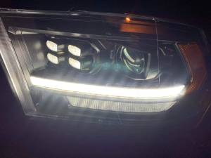 AlphaREX - 880526 | AlphaRex LUXX-Series (5th Gen 2500 Style) LED Projector Headlights For Ram 1500 / 2500 / 3500 (2009-2018) | Black - Image 14