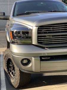 AlphaREX - 880536 | AlphaRex NOVA-Series LED Projector Headlights Dodge Ram 1500 / 2500 / 3500 (2006-2008) | Black - Image 4