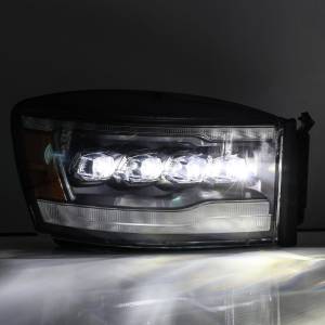 AlphaREX - 880538 | AlphaRex NOVA-Series LED Projector Headlights Dodge Ram 1500 / 2500 / 3500 (2006-2008) | Alpha-Black - Image 6
