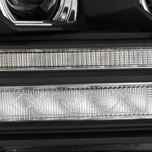 AlphaREX - 880561 | AlphaRex (MK II 5th Gen 2500 Style) PRO-Series Halogen Projector Headlights For Ram Truck 1500 / 2500 / 3500 (2009-2018) | Black - Image 5