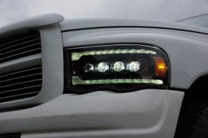 AlphaREX - 880566 | AlphaRex NOVA-Series LED Projector Headlights Dodge Ram 1500 / 2500 / 3500 (2002-2005) | Alpha-Black - Image 7