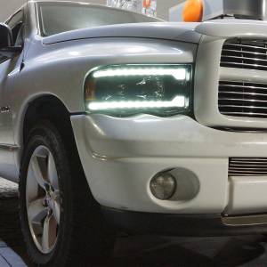 AlphaREX - 880568 | AlphaRex LUXX-Series LED Projector Headlights Dodge Ram 1500 / 2500 / 3500 (2002-2005) | Chrome - Image 2