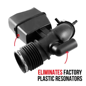 Pacific Performance Engineering - 315020460 | PPE Performance Zilla Carbon Fiber Intake Tube For Ford Super Duty 6.8L/7.3L | Carbon Weave Finish - Image 4