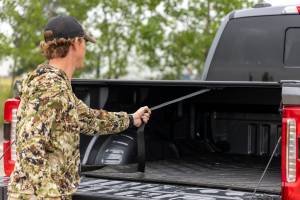 Rough Country - 53507650 | Rough Country Manual Retractable Bed Cover For Ford F-250/F-350 Super Duty | 6'10" Bed - Image 8