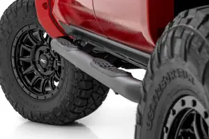 43001 | Rough Country Nerf Steps, 3 Inch Tube, Double Cab For Toyota Tacoma 2WD/4WD