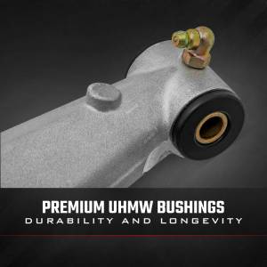 Rough Country - 97041 | Rough Country Aluminum Control Arms High Clearance With 2 Inch Forward Offset For Can-Am Defender HD 5/HD 8/HD 9/HD 10 | Aluminum Finish - Image 13