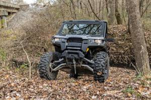 Rough Country - 97041 | Rough Country Aluminum Control Arms High Clearance With 2 Inch Forward Offset For Can-Am Defender HD 5/HD 8/HD 9/HD 10 | Aluminum Finish - Image 18